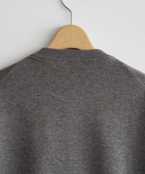 新品T/C CREW COMPACT CARDIGAN / チャコール wym WYM LIDNM カーディガン T/C CREW COMPACT CARDIGAN メンズ レディース