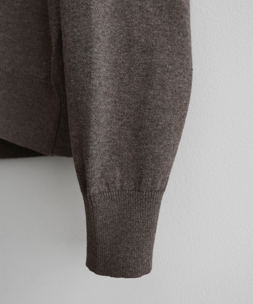T/C CREW COMPACT CARDIGAN（カーディガン/ボレロ）｜WYM LIDNM