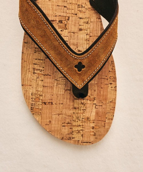 417 EDIFICE(フォーワンセブンエディフィス)の「【COULEUR TONG】SPERONE-LIEGE サンダル(サンダル・メンズ・ブラウン/ベージュ/カーキ・40/42/44)」の10枚目の写真