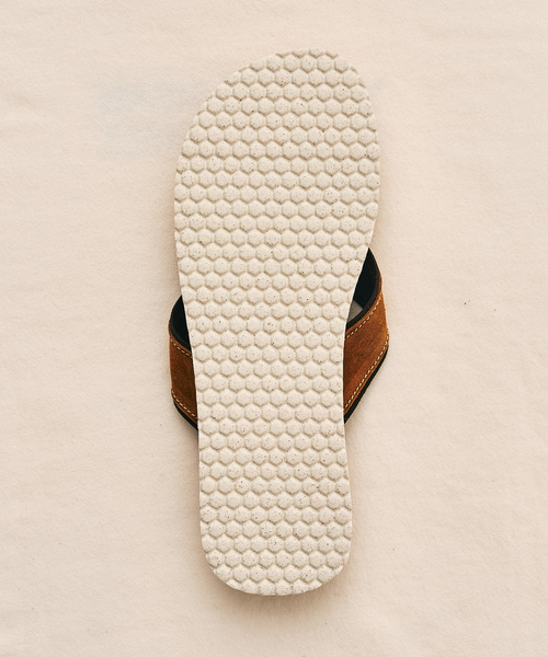 417 EDIFICE(フォーワンセブンエディフィス)の「【COULEUR TONG】SPERONE-LIEGE サンダル(サンダル・メンズ・ブラウン/ベージュ/カーキ・40/42/44)」の14枚目の写真