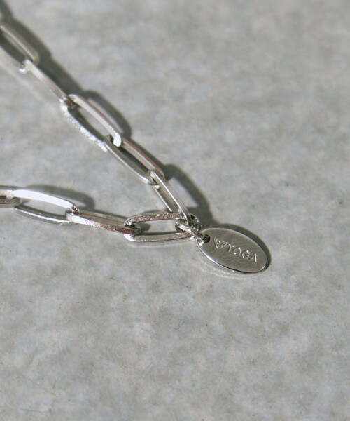 TOGA PULLA（トーガ　プルラ）の「【TOGA PULLA/トーガプルラ】Metal motif loop tie/メタルモチーフループタイ（ネックレス・レディース・シルバー・FREE）」の13枚目の写真