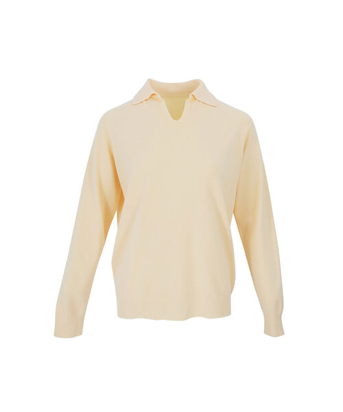 VASCARA(バスカラ)の「V Collar Neck Raglan Long Sleeve Knitwear (6colors)(ニット/セーター・レディース・ブラック/ライトベージュ/ライトブルー/ブラウン/クリーム/ライトイエロー・FREE)」の6枚目の写真