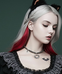 Burner（バーナー）の「【NOIRVEIN（ノワールヴェイン）】　 noi-chk-3-8（チョーカー）」