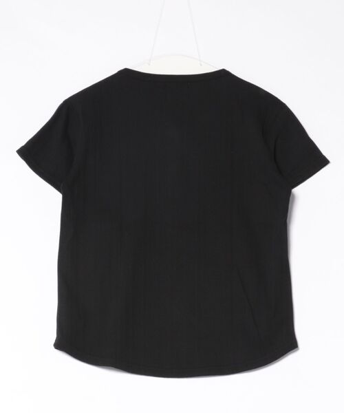 セール】RIKKA FEMME/リッカファム 半袖 Tシャツ ヘンリーネック RF6S