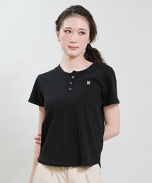 RIKKA FEMME/リッカファム 半袖 Tシャツ ヘンリーネック RF6S-2109