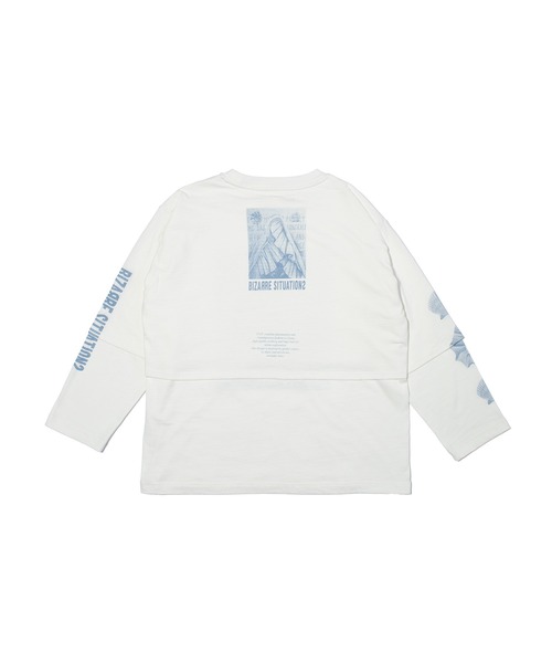 F/CE. （エフシーイー）の「F/CE.  SHELLFISH BY M.ENOMOTO LAYERED T / エフシーイー シェルフィッシュ バイ マリコ・エノモト レイヤード ティー（Tシャツ/カットソー・メンズ・ブルー/ブラック/ホワイト・LARGE/MEDIUM/SMALL）」の12枚目の写真