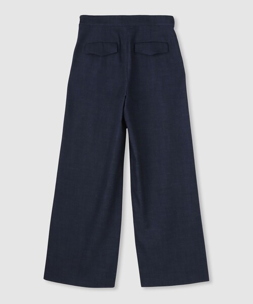 allureville（アルアバイル）の「デニムライクマリンパンツ（その他パンツ・レディース・ホワイト/ネイビー/ブルー・2/1/0）」の4枚目の写真