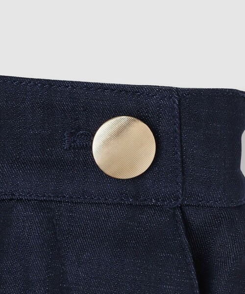 allureville（アルアバイル）の「デニムライクマリンパンツ（その他パンツ・レディース・ホワイト/ネイビー/ブルー・2/1/0）」の8枚目の写真