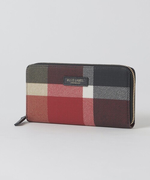 クレストブリッジチェックPVC長財布（財布）｜BLUE LABEL CRESTBRIDGE