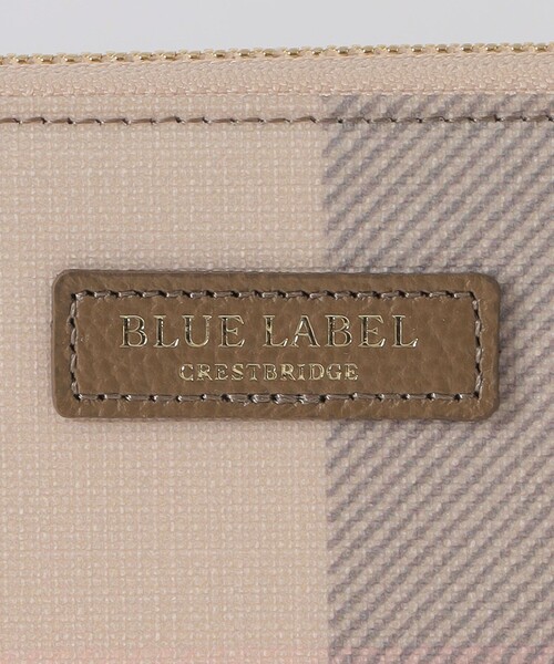 クレストブリッジチェックPVC長財布（財布）｜BLUE LABEL CRESTBRIDGE