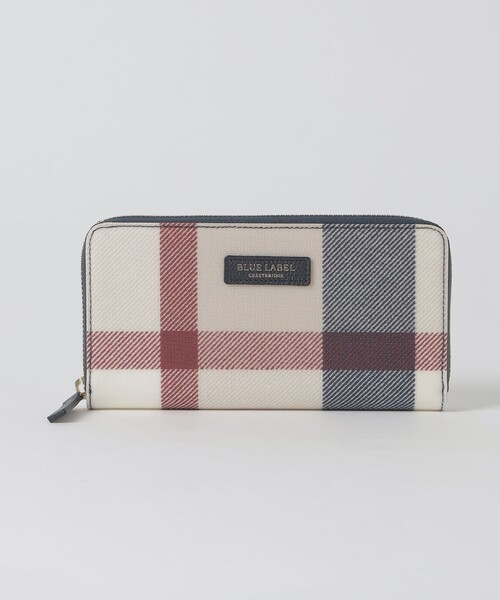 クレストブリッジチェックPVC長財布（財布）｜BLUE LABEL CRESTBRIDGE