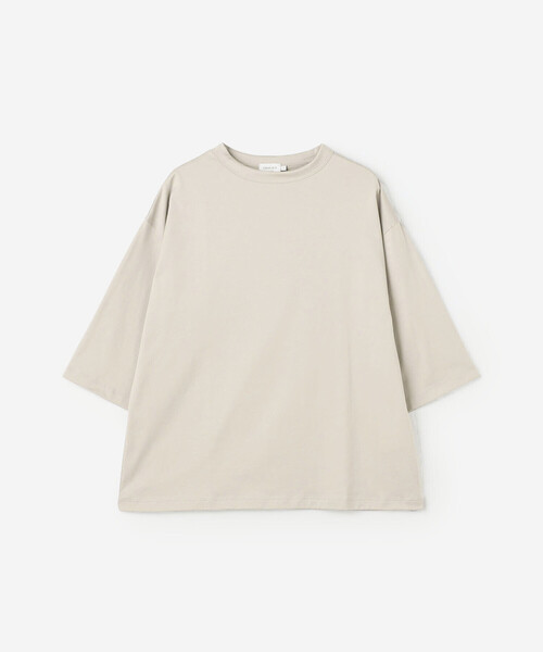 handvaerk(ハンドバーク)の「handvaerk | 60/2 ボトルネックTシャツ SOLID WOMEN(Tシャツ/カットソー・レディース・ブラック/グレー系その他/ホワイト/グリーン系その他/ダークグレー/ピンク系その他/ホワイト系その他・S)」の3枚目の写真