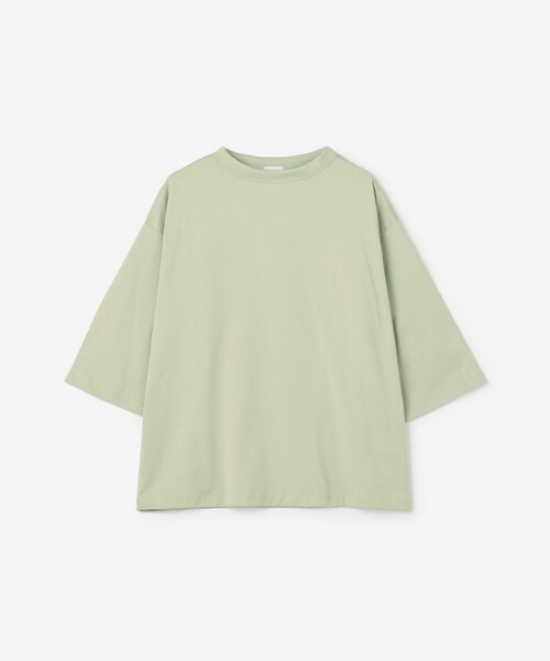 handvaerk(ハンドバーク)の「handvaerk | 60/2 ボトルネックTシャツ SOLID WOMEN(Tシャツ/カットソー・レディース・ブラック/グレー系その他/ホワイト/グリーン系その他/ダークグレー/ピンク系その他/ホワイト系その他・S)」の6枚目の写真