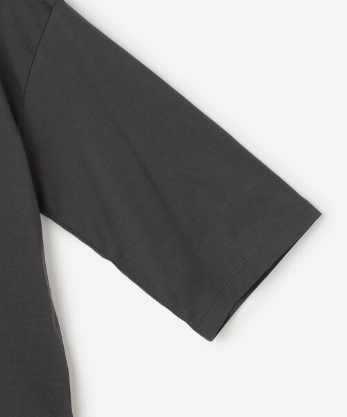 handvaerk(ハンドバーク)の「handvaerk | 60/2 ボトルネックTシャツ SOLID WOMEN(Tシャツ/カットソー・レディース・ブラック/グレー系その他/ホワイト/グリーン系その他/ダークグレー/ピンク系その他/ホワイト系その他・S)」の12枚目の写真