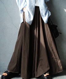 antiqua（アンティカ）の「リネン混素材 ロング スカート（スカート）」