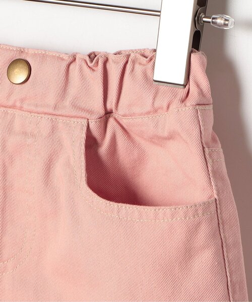 p.premier（ピードットプルミエ）の「カラーツイル&デニムラウンドヘムフリルショートパンツ（その他パンツ・キッズ・ブルー/アイボリー/チャコール/ミント/ピンク・80/90/100/110/120/130/140）」の10枚目の写真