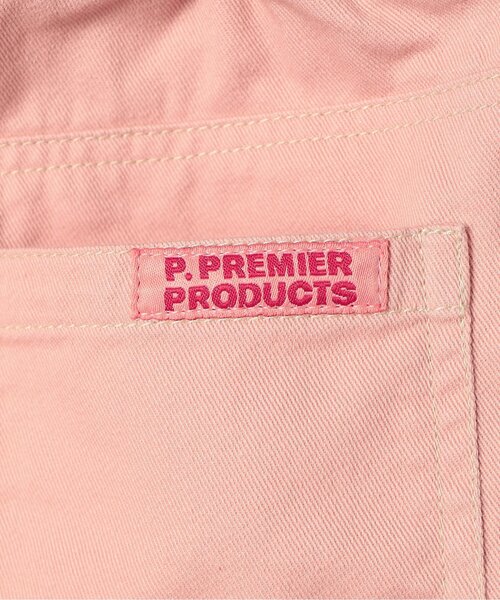 p.premier（ピードットプルミエ）の「カラーツイル&デニムラウンドヘムフリルショートパンツ（その他パンツ・キッズ・ブルー/アイボリー/チャコール/ミント/ピンク・80/90/100/110/120/130/140）」の13枚目の写真