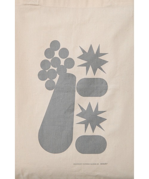 GOAT（ゴート）の「［GOAT］× [uesatsu]  REFLECT TOTE BAG（トートバッグ・レディース・ナチュラル・F）」の3枚目の写真