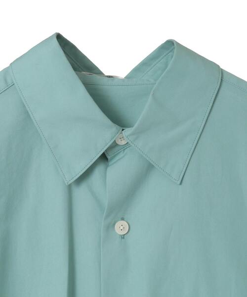 CURRENTAGE（カレンテージ）の「TYPEWRITER SHIRT BLOUSON（シャツ/ブラウス・レディース・ブラウン/グリーン/ブルー・FREE）」の5枚目の写真