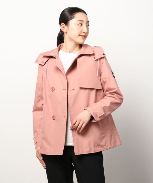 AIGLE ゴアテックス アルベルタコート トレンチコート ピンク40 ブランド古着】トレンチコート（トレンチコート）｜AIGLE（エーグル
