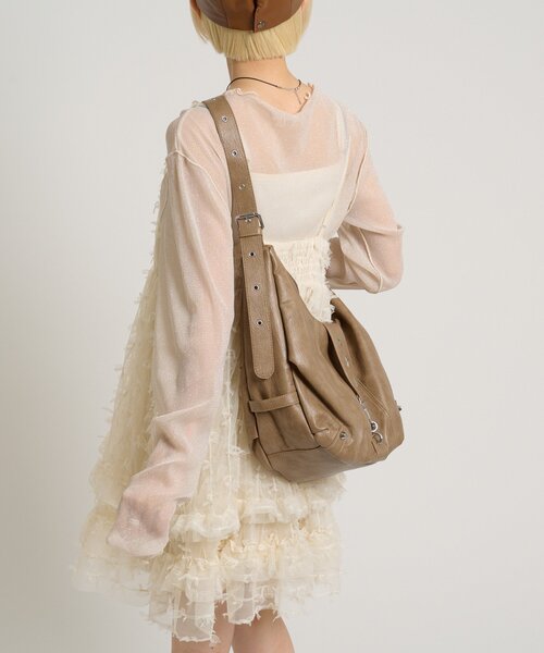 w closet（ダブルクローゼット）の「スターバックルマルチWAYバッグ（トートバッグ・レディース・ブラック/ブラウン・FREE）」の12枚目の写真