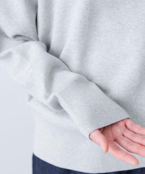 かぐれ(カグレ)の「コットンスウェットニット(ニット/セーター・レディース・ネイビー/ライトグレー・FREE)」の13枚目の写真