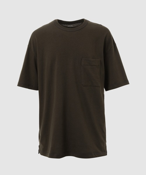 LEMAIRE(ルメール)の「BOXY SS T-SHIRT(Tシャツ/カットソー・メンズ・ブラウン/ブラウン系その他・M/S)」の1枚目の写真