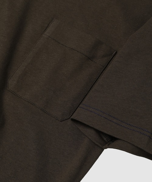 LEMAIRE(ルメール)の「BOXY SS T-SHIRT(Tシャツ/カットソー・メンズ・ブラウン/ブラウン系その他・M/S)」の5枚目の写真