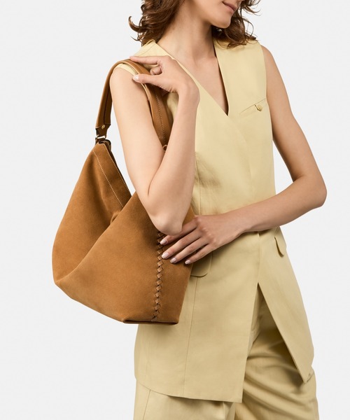 COLE HAAN(コールハーン)の「イザベラ ホーボー womens(ハンドバッグ・レディース・イエロー・OSFA)」の2枚目の写真