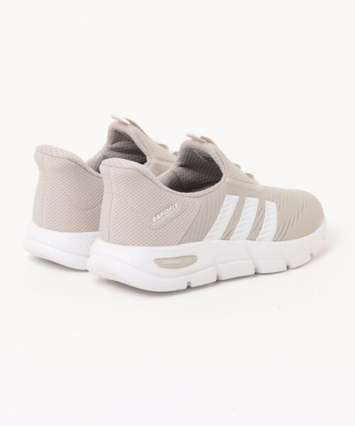 adidas(アディダス)の「adidas アディダス CF FLEX LOUNGE RAPIDFIT レディーススニーカー(CFフレックスラウンジラピッドフィット)(スニーカー・レディース・ベージュ/グレー・22.5cm/23.0cm/23.5cm/24.0cm/24.5cm/25.0cm)」の3枚目の写真