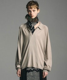 BAL | VENTILATION MESH KNIT ZIP POLO LS(ニット/セーター)