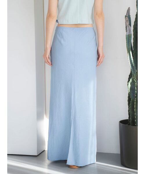 Ungrid（アングリッド）の「ウエストデザインフィットアイラインスカート（スカート・レディース・ブルー/ブラック/アイボリー・MEDIUM/SMALL）」の8枚目の写真