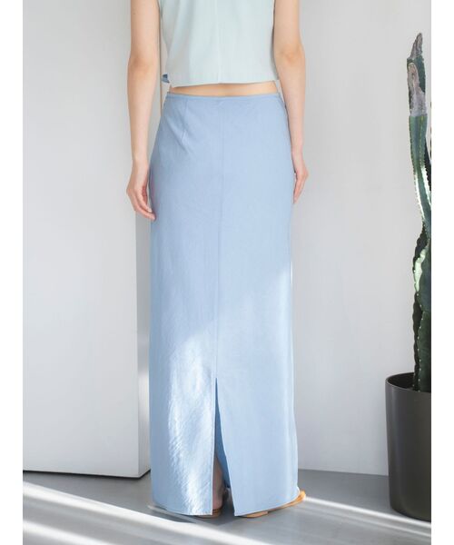 Ungrid（アングリッド）の「ウエストデザインフィットアイラインスカート（スカート・レディース・ブルー/ブラック/アイボリー・MEDIUM/SMALL）」の9枚目の写真