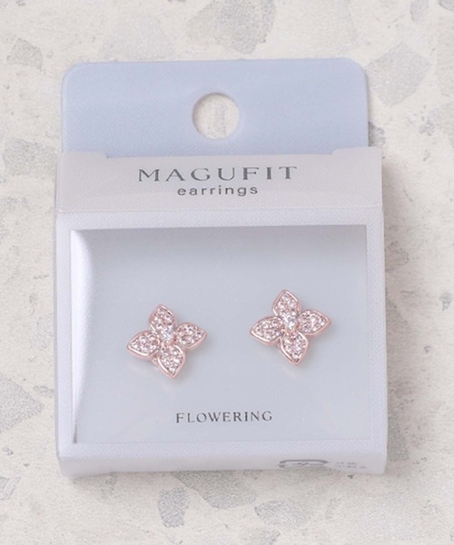 Flowering(フラワーリング)の「【MAGUFIT】パヴェ/バタフライ/マグネットイヤリング(イヤリング・レディース・ピンク/シャンパン/ピンクゴールド/ゴールド・FREE)」の11枚目の写真