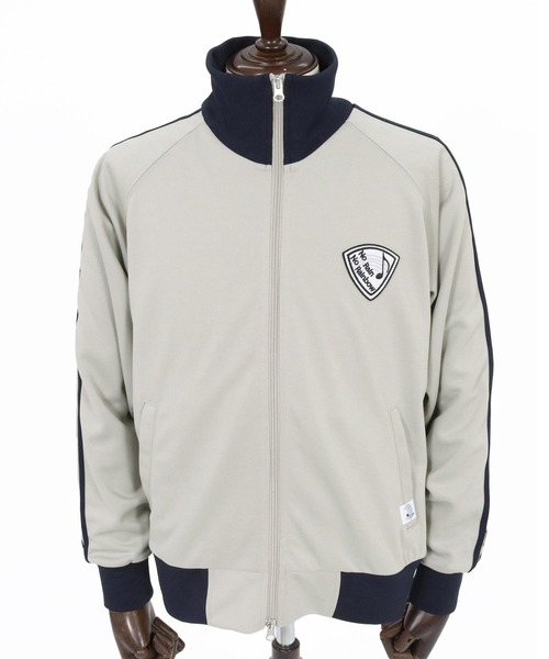 No Rain No Rainbow(ノーレインノーレインボー)の「mj11429-track jacket with pick patch トラックジャケット(NR26S-13)(ブルゾン・メンズ・ブラック×ブラック/ブラック×ホワイト/ライトグレー・XL/L/M/S)」の15枚目の写真