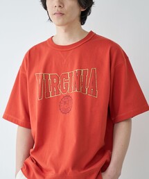 DISCUS（ディスカス）の「DISCUS(ディスカス)別注カレッジスウェットTシャツ（Tシャツ/カットソー）」