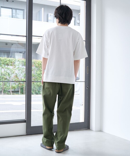 DISCUS(ディスカス)の「DISCUS(ディスカス)別注カレッジスウェットTシャツ(Tシャツ/カットソー・メンズ・オフホワイト/グレー/レッド/ブラック/ネイビー・XL/L/M/S)」の8枚目の写真