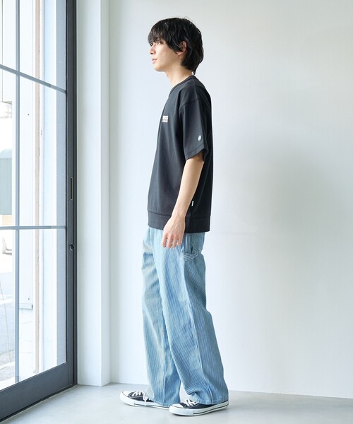 DISCUS(ディスカス)の「DISCUS(ディスカス)別注カレッジスウェットTシャツ(Tシャツ/カットソー・メンズ・オフホワイト/グレー/レッド/ブラック/ネイビー・XL/L/M/S)」の13枚目の写真