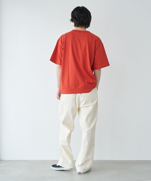 DISCUS(ディスカス)の「DISCUS(ディスカス)別注カレッジスウェットTシャツ(Tシャツ/カットソー・メンズ・オフホワイト/グレー/レッド/ブラック/ネイビー・XL/L/M/S)」の18枚目の写真