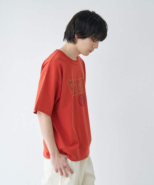 DISCUS(ディスカス)の「DISCUS(ディスカス)別注カレッジスウェットTシャツ(Tシャツ/カットソー・メンズ・オフホワイト/グレー/レッド/ブラック/ネイビー・XL/L/M/S)」の20枚目の写真