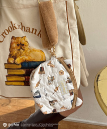 my twilight（マイトワイライト）の「【Harry Potter】キャット 総柄 ファーハンドルポーチ（ポーチ）」