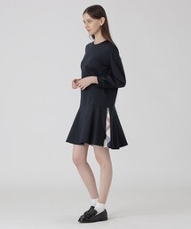 BLUE LABEL CRESTBRIDGE（ブルーレーベルクレストブリッジ）の「スーピマコットンポンチミニドレス（ワンピース）」