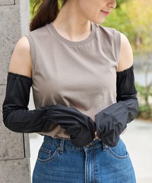 Honeys | 【ハニさら・接触冷感・ＵＶカット】指先まで守るアームカバー(アームカバー)