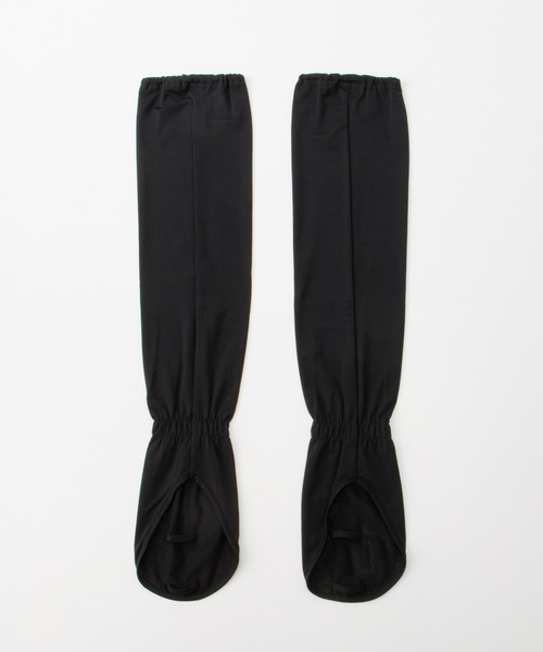 Honeys（ハニーズ）の「【ハニさら・接触冷感・ＵＶカット】指先まで守るアームカバー（アームカバー・レディース・ブラック/ライトグレー・FREE）」の11枚目の写真