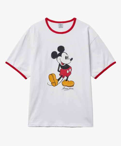 VTWO(ブイツー)の「リングミッキーTシャツ (RED)(Tシャツ/カットソー・レディース・その他・MEDIUM/LARGE)」の1枚目の写真