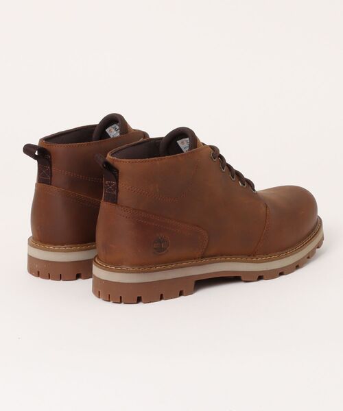 Timberland(ティンバーランド)の「Timberland ティンバーランド BRITTON ROAD MID LC WP CHUKKA【防水/本革】メンズブーツ(ブリットンロードウォータープルーフチャッカ) A69TW EM6 ラスト(ブーツ・メンズ・サンドベージュ・25.5cm/26.0cm/26.5cm/27.0cm/27.5cm/28.0cm/25.0cm)」の2枚目の写真
