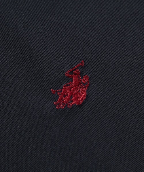 U.S. POLO ASSN.(ユーエスポロアッスン)の「【80】【U.S.POLO ASSN./ユーエス ポロアッスン】ワンポイントロゴ刺繍 クールタッチ 接触冷感 無地 ポロシャツ(ポロシャツ・レディース・オフホワイト/ネイビー/ブラック・M/XL/L)」の7枚目の写真