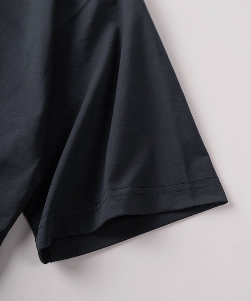 U.S. POLO ASSN.(ユーエスポロアッスン)の「【80】【U.S.POLO ASSN./ユーエス ポロアッスン】ワンポイントロゴ刺繍 クールタッチ 接触冷感 無地 ポロシャツ(ポロシャツ・レディース・オフホワイト/ネイビー/ブラック・M/XL/L)」の9枚目の写真