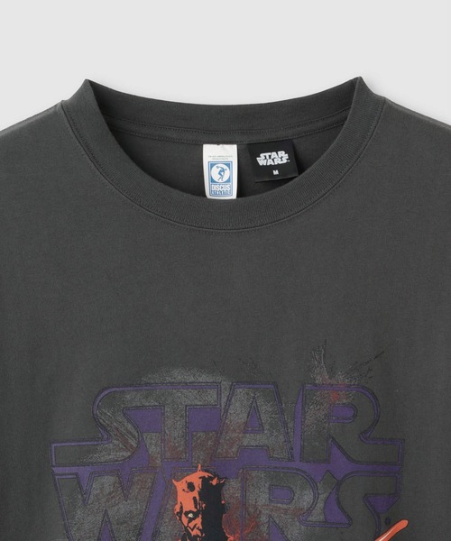 STAR WARS(スターウォーズ)の「【DISCUS×STAR WARS】ショート丈 スターウォーズ×ディスカス コラボ グラフィックTシャツ(Tシャツ/カットソー・レディース・グレー系4/グレー系3/グレー系2/グレー系1・M)」の12枚目の写真