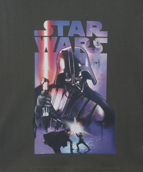 STAR WARS(スターウォーズ)の「【DISCUS×STAR WARS】ショート丈 スターウォーズ×ディスカス コラボ グラフィックTシャツ(Tシャツ/カットソー・レディース・グレー系4/グレー系3/グレー系2/グレー系1・M)」の18枚目の写真
